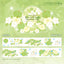 [DD20] Dear Dolly Star-drop Apple Kisscut Masking Tape 30mm x 5m