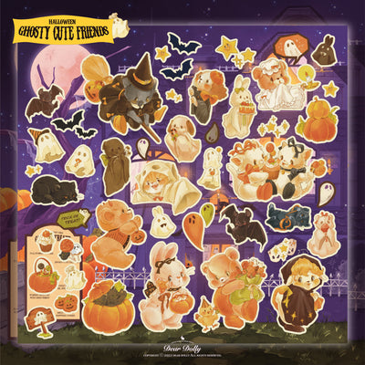 [DD21] Dear Dolly Little Ghost's Candle Mansion Sticker Sheet