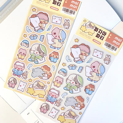 [MM11] Maimoi 'PJ Party' Sticker Sheet