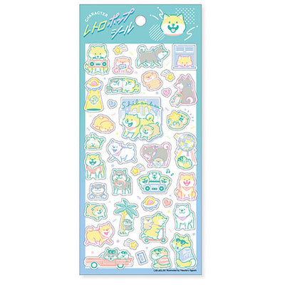 [MDS16] Retro Pop Shibanban Sticker Sheet*