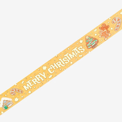 [BG10] BGM Washi Tape Christmas Bakery 15mm x 5m