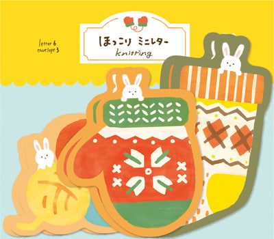 [MDS07] Wa-Life 2023 Winter Limited Bunny Knitting Letter Set