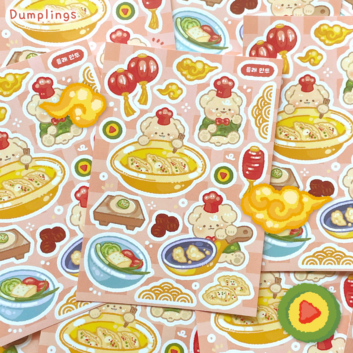 [Mindlelae Store] Challenge! Cooking Tycoon Sticker Pack (Single/Pack)