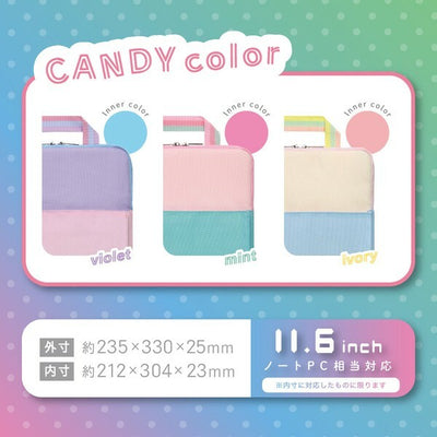 [Shift+] Notebook/iPad Case Candy Color (options)