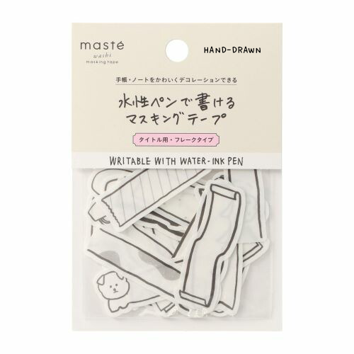 [maste] Washi Flakes Pack (options)