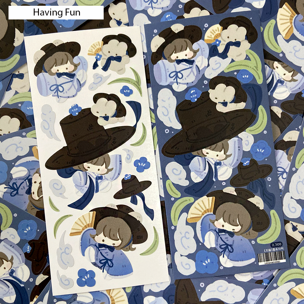 [JY16] Jeeyoom Single Sticker Sheets (options)