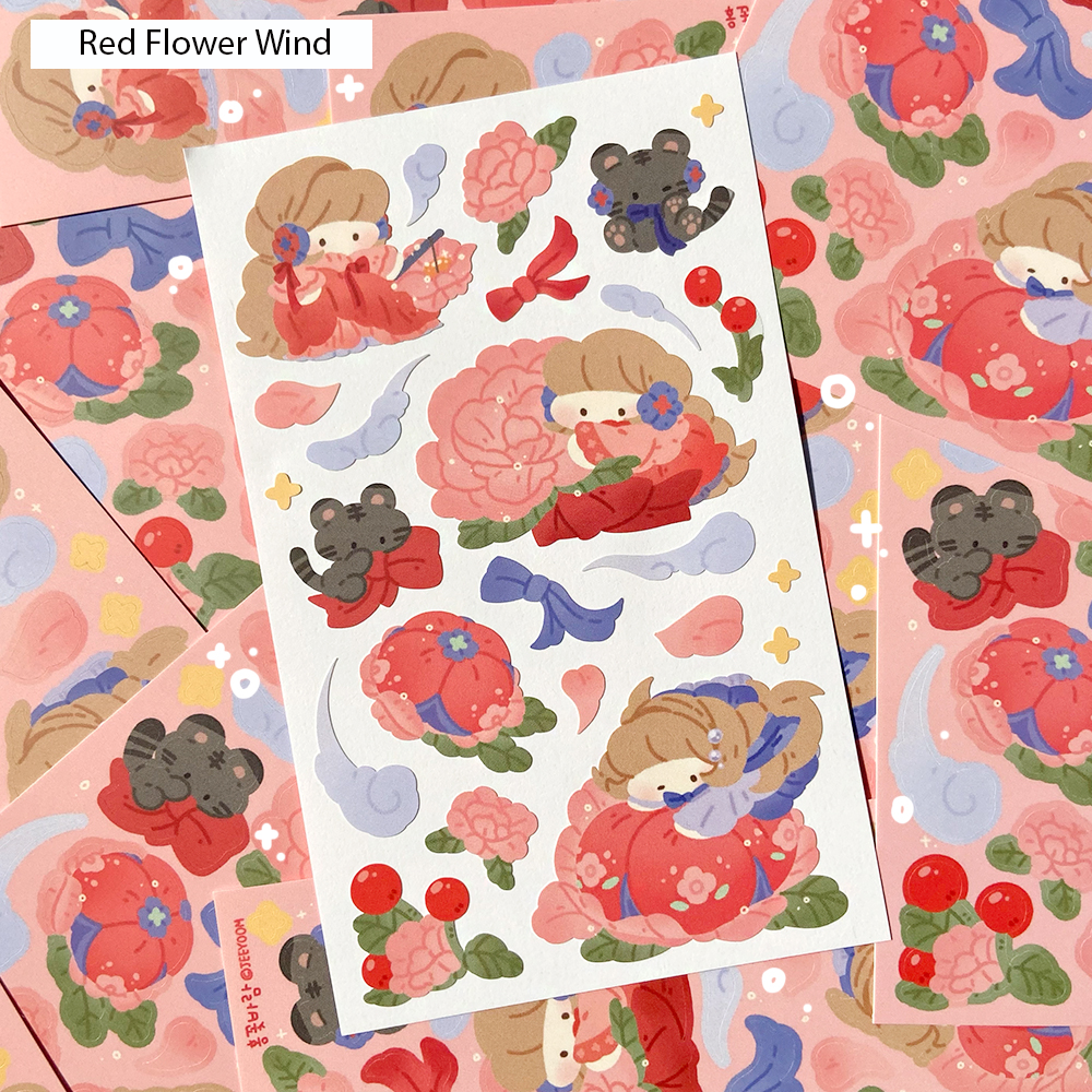 [JY16] Jeeyoom Single Sticker Sheets (options)