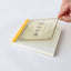 [GF06]  DISCOUNT DESK Green Flash Mimosa Bath Vintage Yellow Memo Pad 