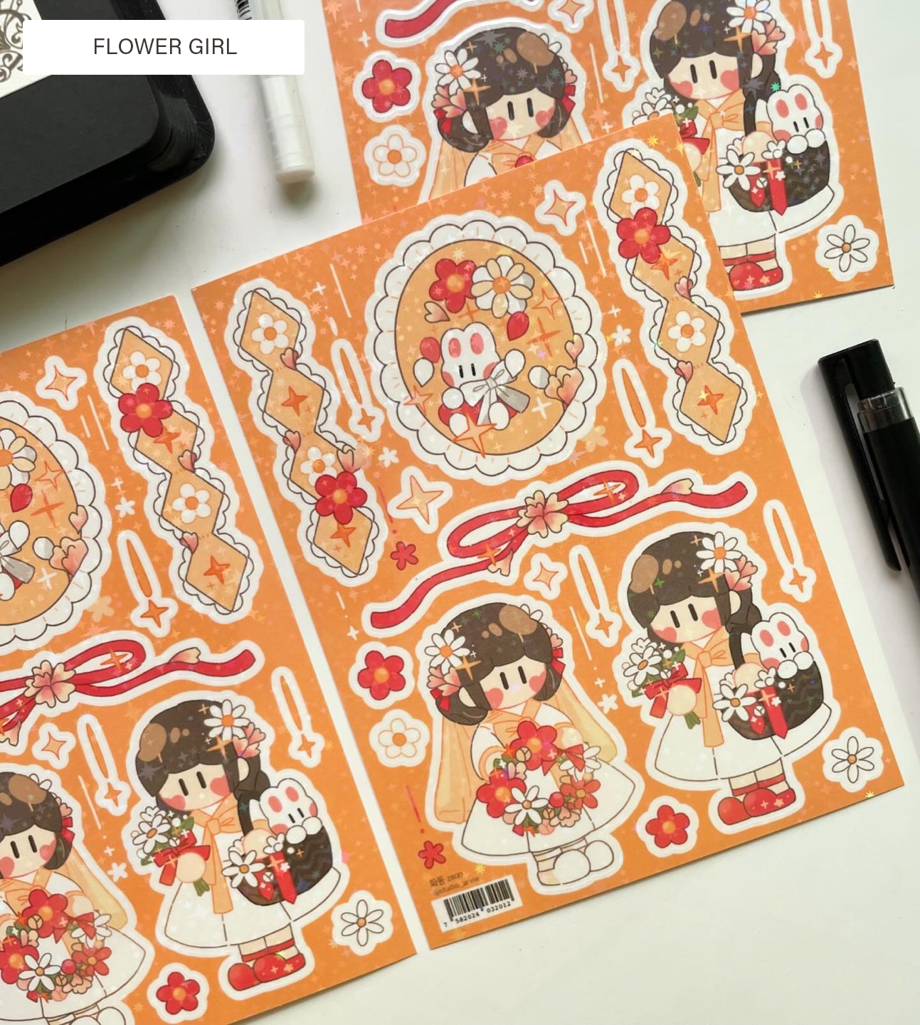 [STA33] NEW Studio Arvie Wedding Pledge Sticker Pack (Singles/Pack)