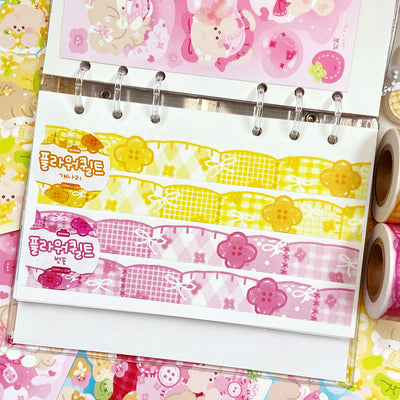 [JY11] Jeeyoom Spring Flower Quilt Masking Tape (options)