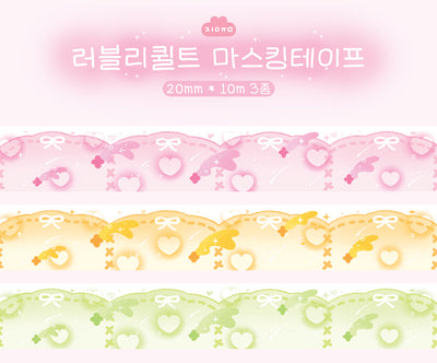 [JY10] Jeeyoom Lovely Quilt Masking Tape (Pack/Single)