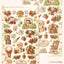 [DD14] Dear Dolly Teddybear's Ordinary Days Strawberry Farm Sticker Sheet