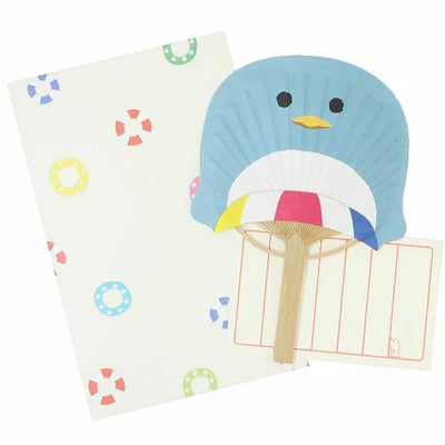 [ACT04] ACT Bamboo Fan Letter Set - Penguin