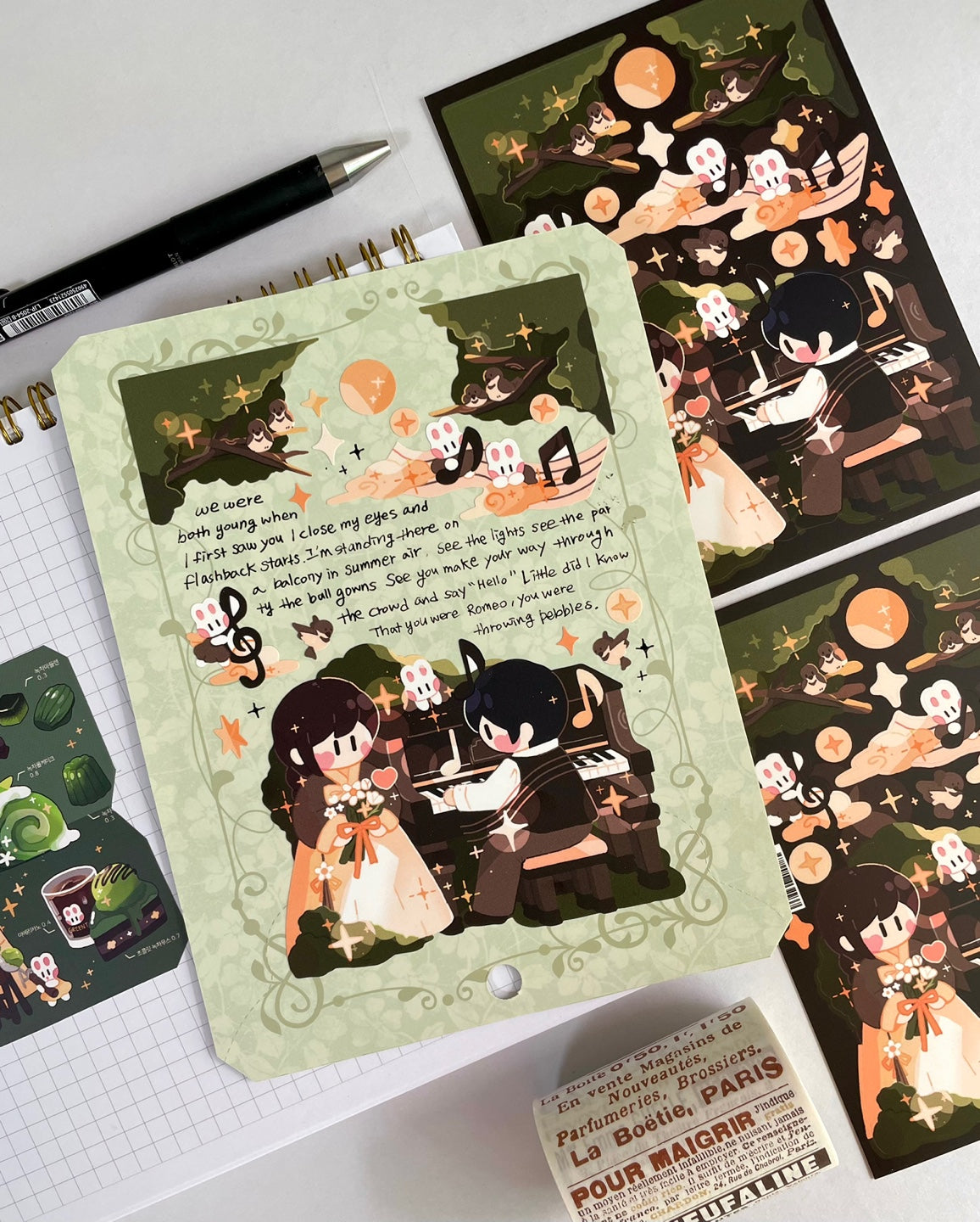 [STA33] NEW Studio Arvie Wedding Pledge Sticker Pack (Singles/Pack)