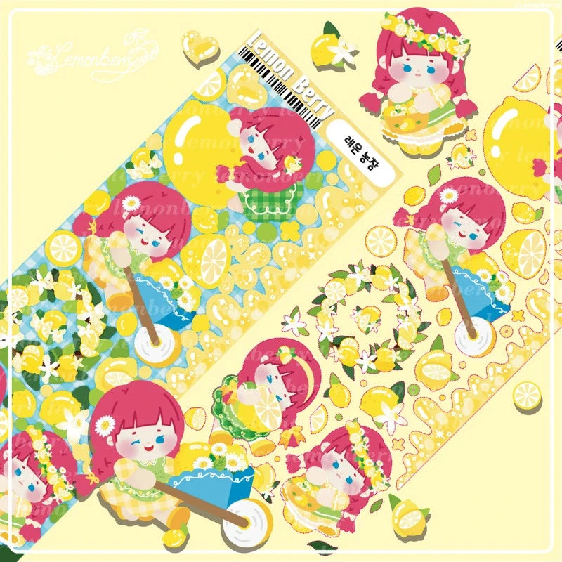 [LB17] Lemonberry Lemon Farm Sticker Sheet