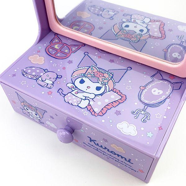 [SN03] Sanrio Kuromi Mini Dresser - Purple