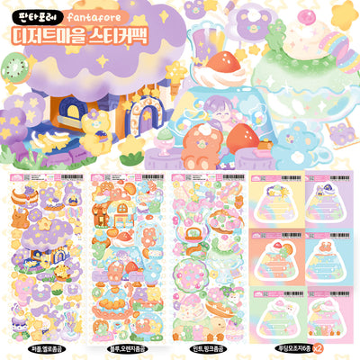 [FT24] Fantafore Dessert Town Sticker Pack (Single/Pack)