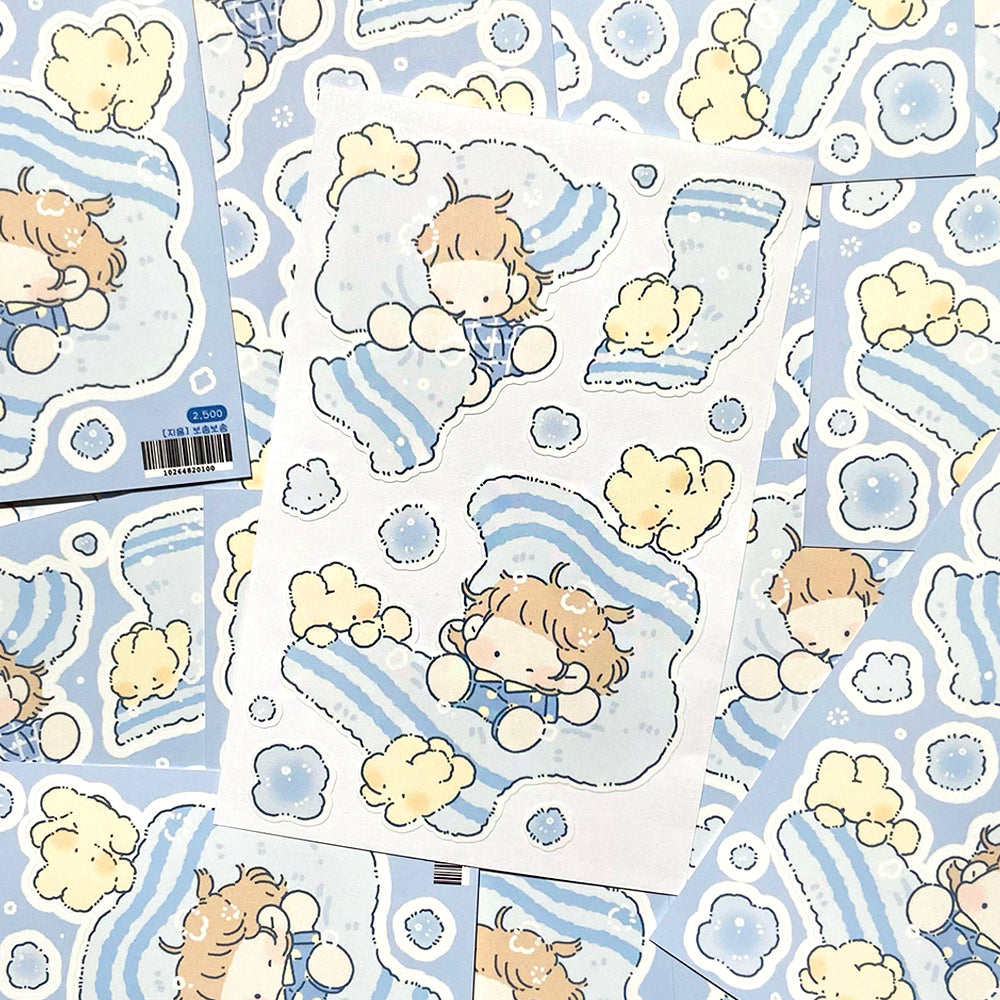 [JY07] Jeeyoom Bath Sticker Sheet Pack (Singles/Pack)