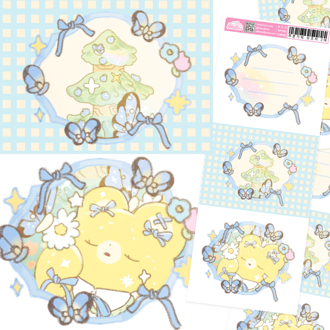 [FT21] Fantafore Fairytale Series Navillera Zom-Bear Sticker Pack (Single/Pack)