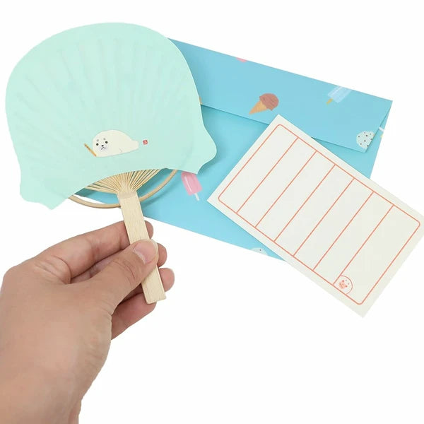 [ACT06] ACT Bamboo Fan Letter Set - Seal