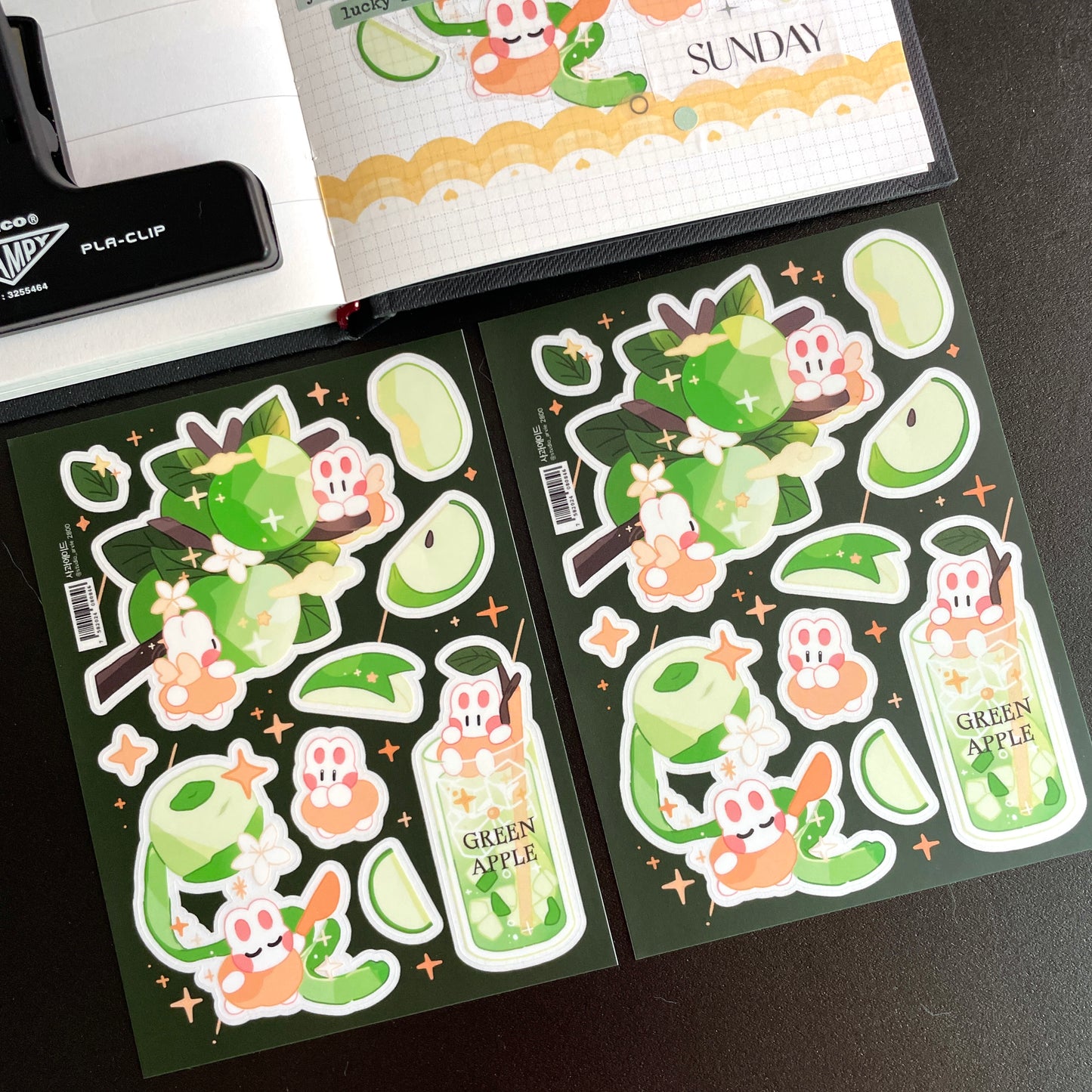 [STA24] NEW Studio Arvie Late Night Cafe Sticker Pack (Singles/Pack)