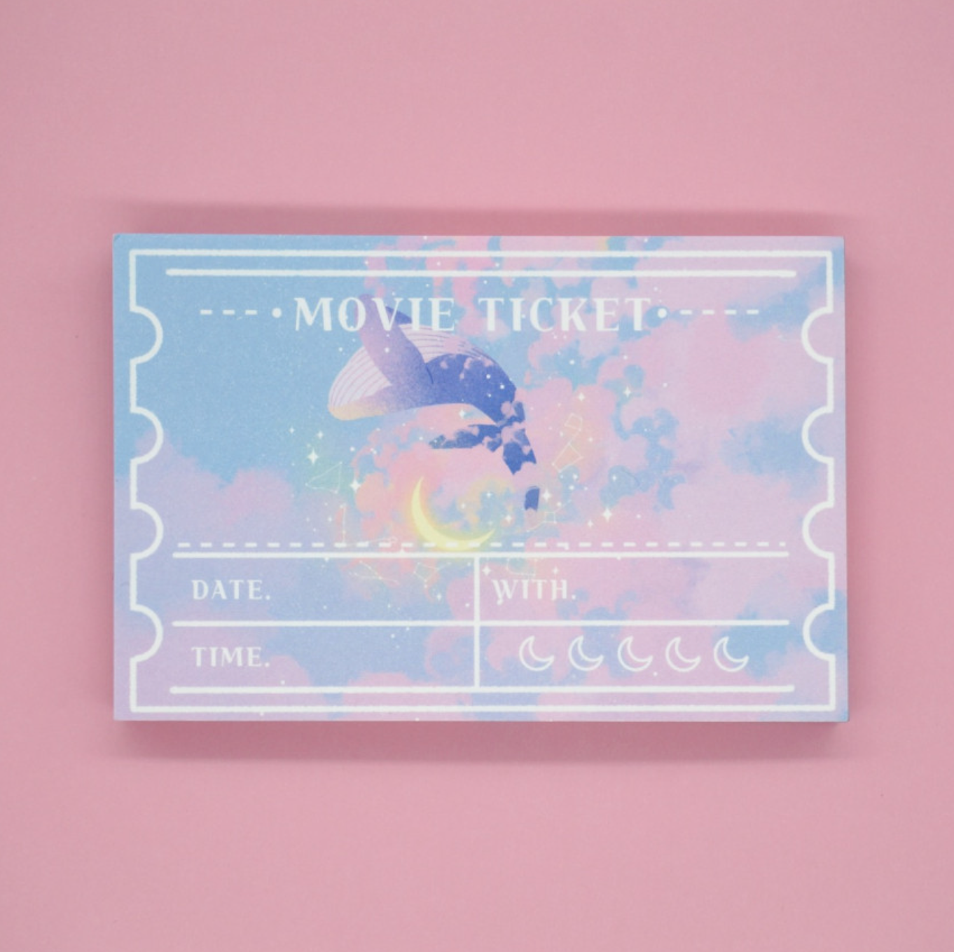 [MM34] DISCOUNT DESK Mong Mong Space Ticket of Love Memo Pad