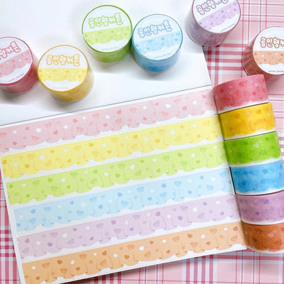 [DC18] Danchoo Bear Doll Curtain Masking Tapes