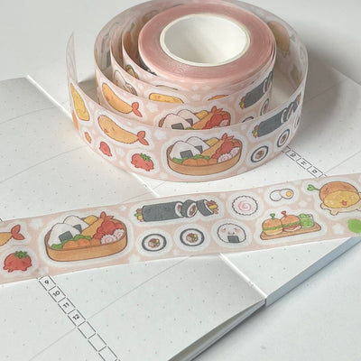 [MM31] Maimoi 'Mongle Bento' Kisscut Masking Tape 25mm x 5m