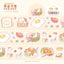 [MM30] Maimoi 'Mongle Breakfast' Kisscut Masking Tape 25mm x 5m