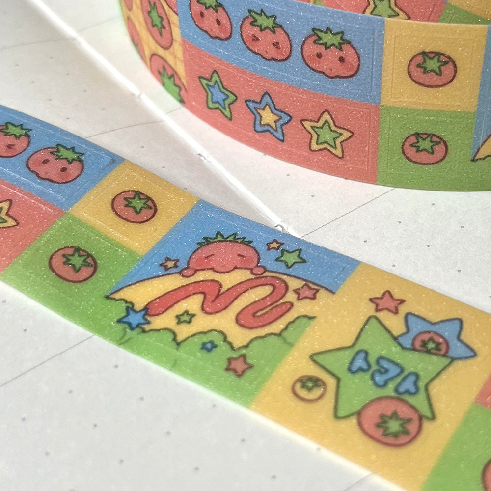 [MM32] Maimoi 'Ugly Tomato' Kisscut Masking Tape 25mm x 5m