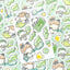 [JY07] Jeeyoom Bath Sticker Sheet Pack (Singles/Pack)