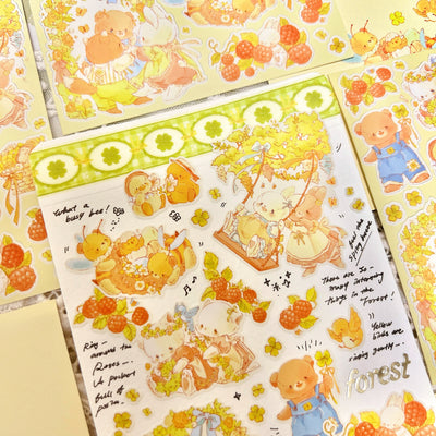 [DD03] Dear Dolly Forest Picnic Sticker Sheet