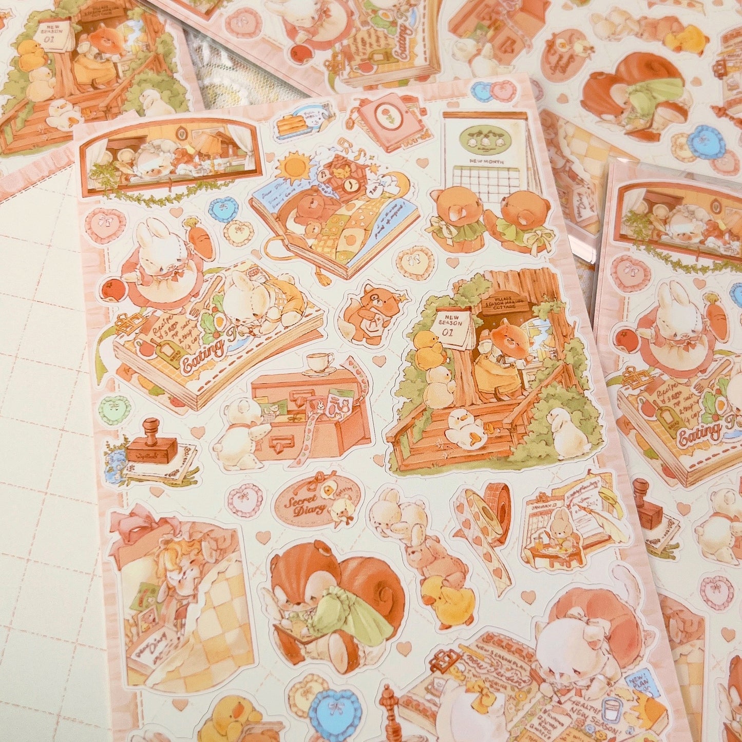 [DD06] Dear Dolly My Brand New Diary Sticker Sheet