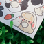 [MM26] Mong Mong Space Bunny Pinu Self-cut Sticker Pack