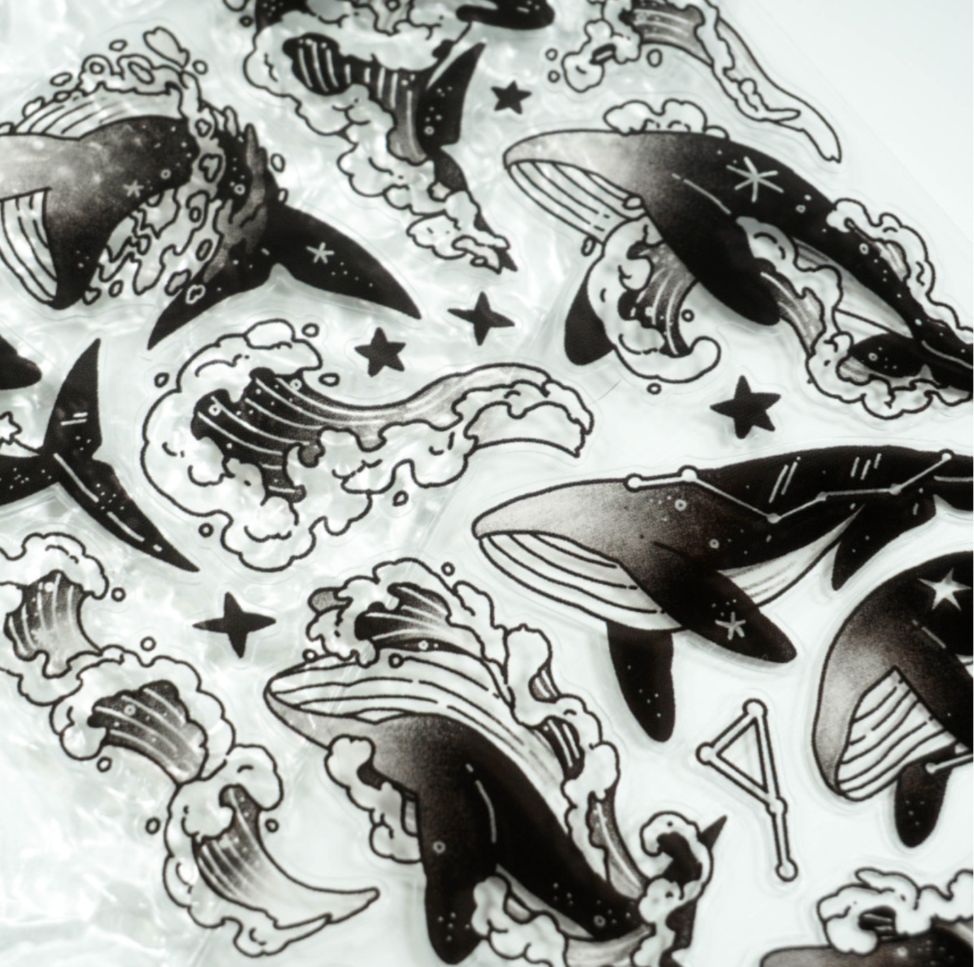 [MM05] Mong Mong Space Whale That Swallowed the Light Sticker Sheet