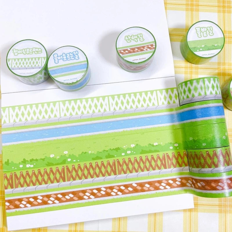 [DC17] DISCOUNT DESK Danchoo Foldable Fence Masking Tapes