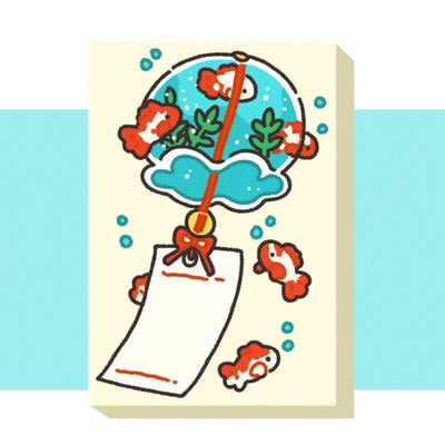 [MM41] DISCOUNT DESK Mong Mong Space Small Landscape Memo Pad