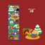 [PO07] Poku Poku Studio 2021 Christmas Sticker Sheet Pack A