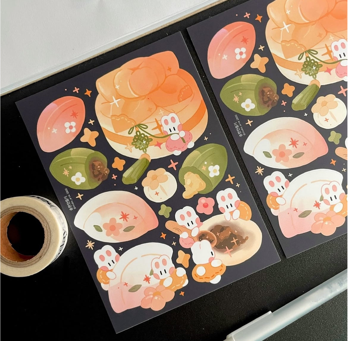 [STA23] NEW Studio Arvie Hangawi Garden Sticker Pack (Singles/Pack)