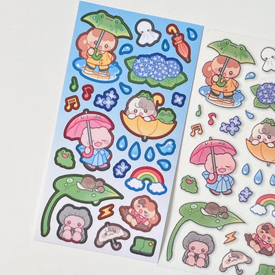 [MM49] Maimoi 'When It Rains' Sticker Sheet