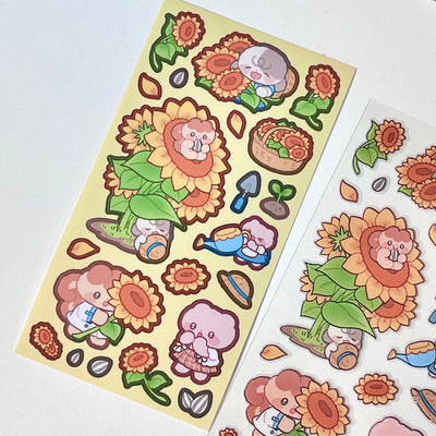 [MM51] Maimoi 'Spending the Summer in the Sunflower Forest' Sticker Sheet