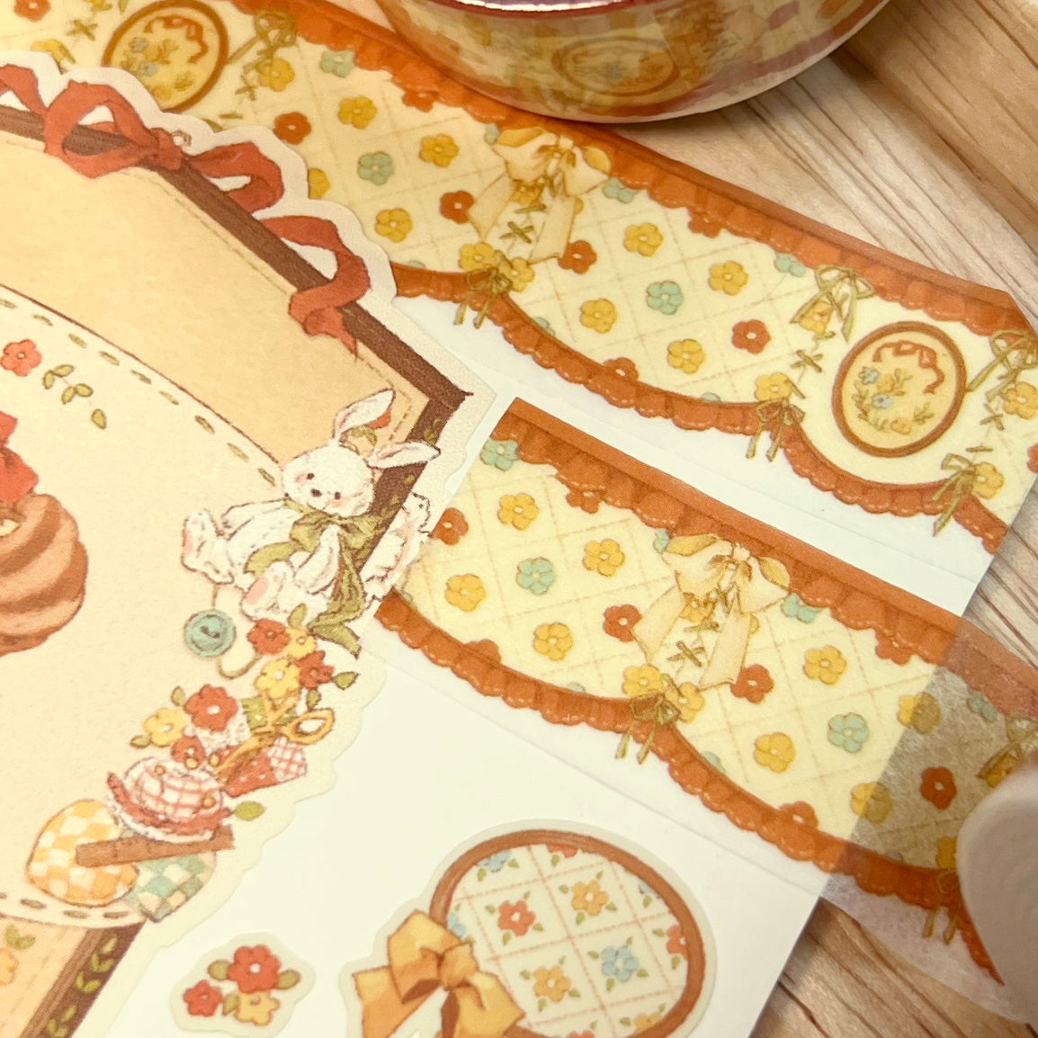 [DD08] Dear Dolly Märchen Embroidery Masking Tape 20mm x 10m