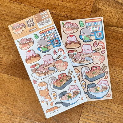 [MM06] Maimoi 'Nyam Nyam Japan' Sticker Sheet