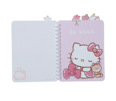 [SN02] Sanrio 4 Tab Notebook - Be Kind Hello Kitty