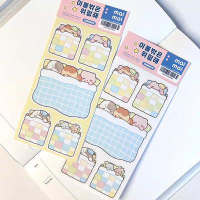 [MM08] Maimoi 'Outside the Blanket is Dangerous' Sticker Sheet