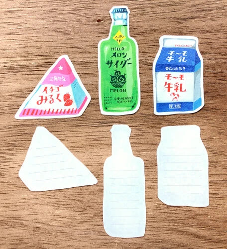 [FR11] Furukwashiko Letter Set -  Milks and Soda