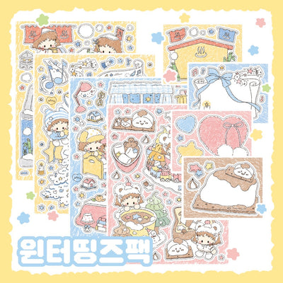 [DC113] Danchoo Winter Things Sticker Pack (Single/Pack)