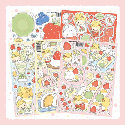 [LT72] Lita Planet Fruits Sticker Pack (Packs/Singles)