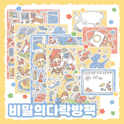 [DC103] Danchoo Secret Attic Sticker Pack (Pack/Singles)