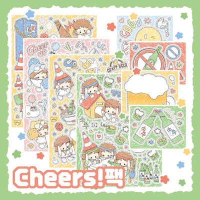 [DC110] Danchoo Cheers! Sticker Pack (Pack/Singles)